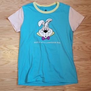 NWOT Disney's Alice in Wonderland "overthinking"